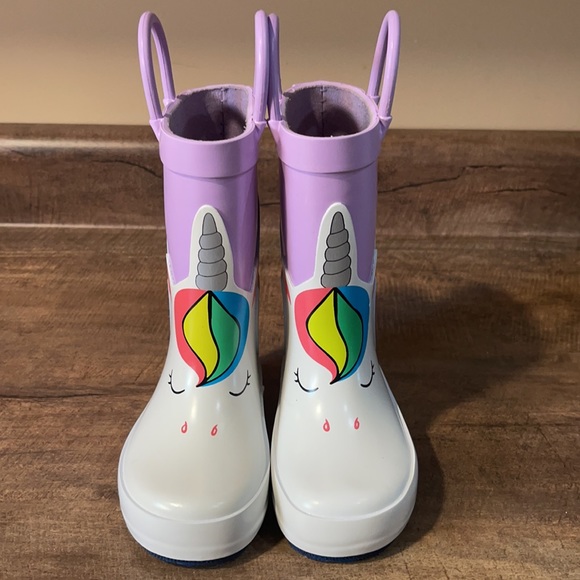Target Shoes 5c Toddler Girl Unicorn Rain Boots Poshmark